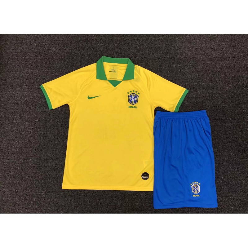 Trang phục cầu thủ đội tuyển bóng đá Brazil chất lượng cao 2019/2020