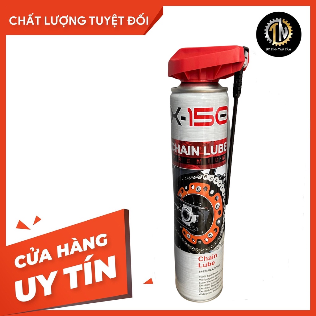 Chai xịt dưỡng sên Xtream X150 Chain Lube 450ml