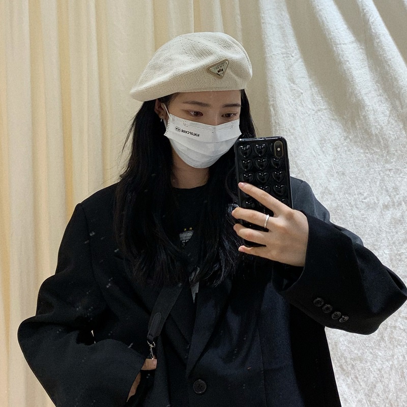 Mũ Beret Mỏng Phong Cách Hàn Quốc Thời Trang Mùa Hè Cho Nam Và Nữ