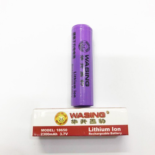 PIN SẠC TỐT WASING 18650 2300mAh 3.7V - W18650