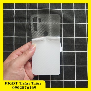 Miếng dán lưng vân Carbon Vsmart Active 3, Vsmart Star 3