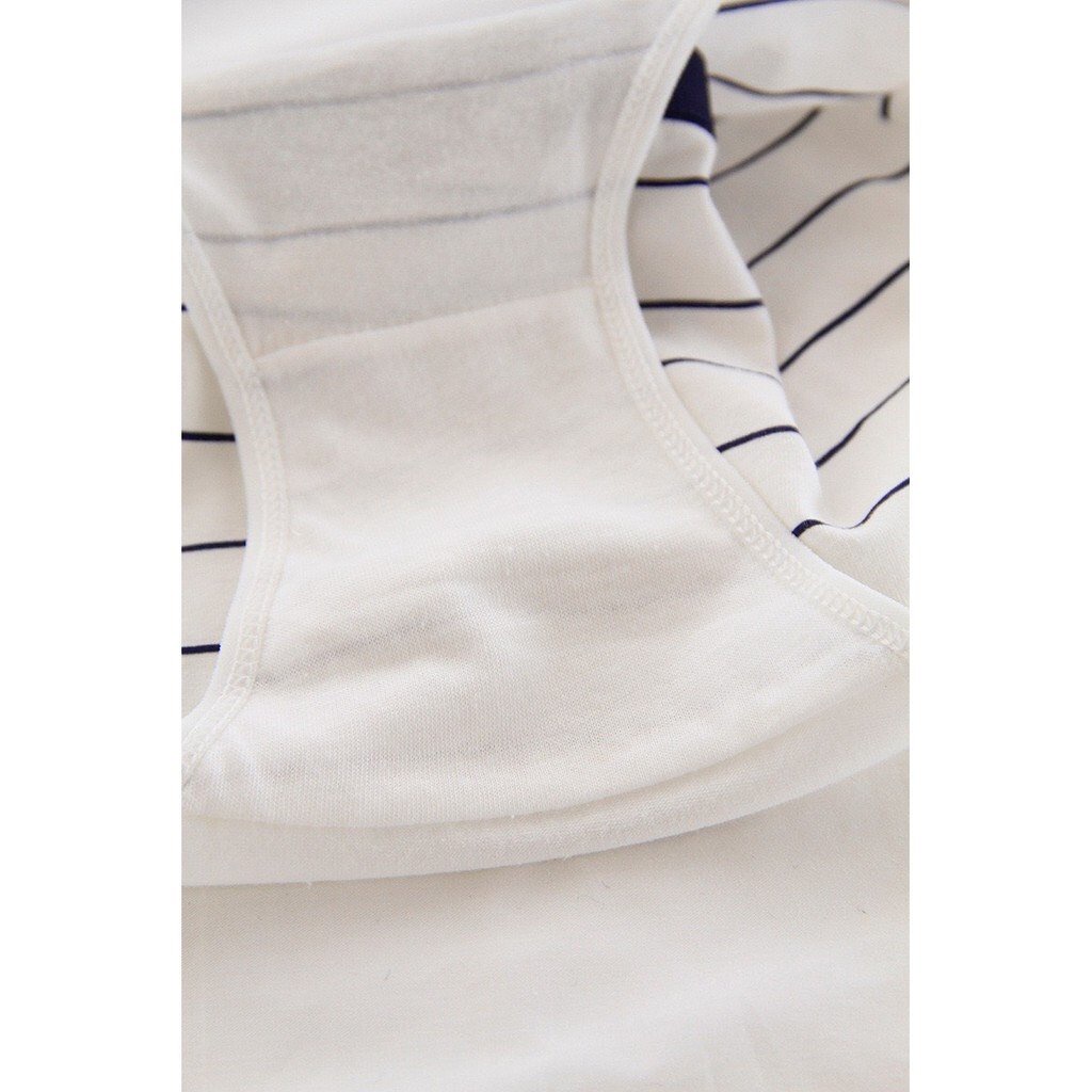 Quần Lót Nữ - Quần Lót Nữ Cotton viền xanh phối họa tiết điệu đà cá tính DAN STORE MÃ 2250