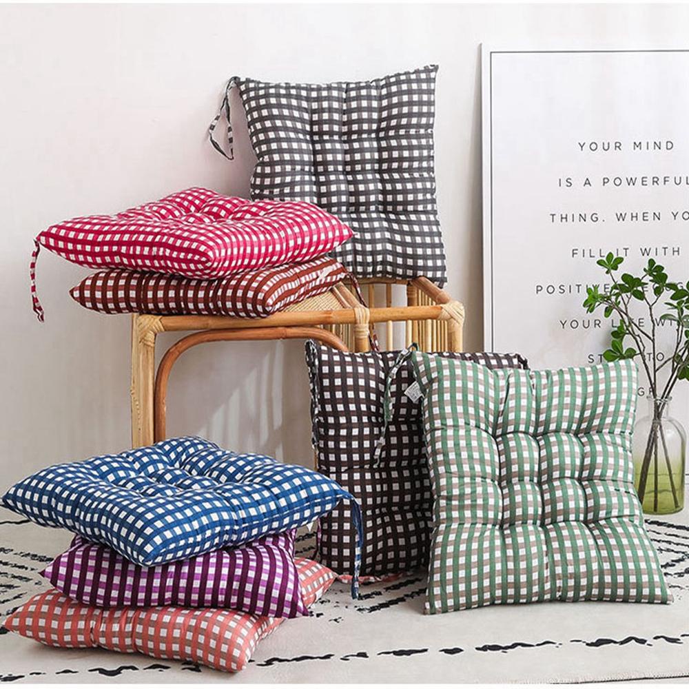 Đệm Lót Ghế Ngồi Hình Vuông 40 * 40cm In Họa Tiết Hoạt Hình Dễ Thương Tiện Dụng