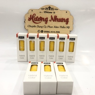Mực xăm vàng chanh Cello Hàn Quốc