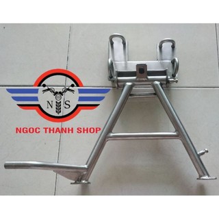Chân chống đứng, chân chống giữa  GZ125, GZ125HS, GZ150 GZ150AGZ150-A INOX độc quyền - ngocthanhsuzuki