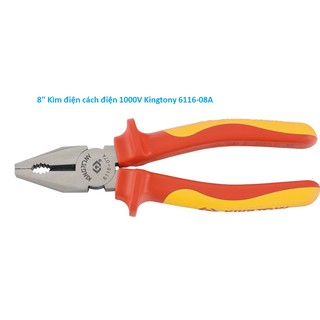 8" kìm điện cách điện 1000v kingtony 6116-08a