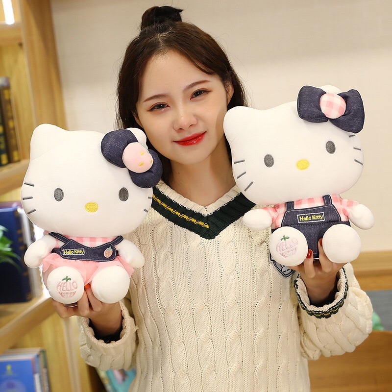 Gấu Bông Hello Kitty Hàng Chuẩn Nhập , Quà tặng Siêu Đáng Yêu Cho Bé