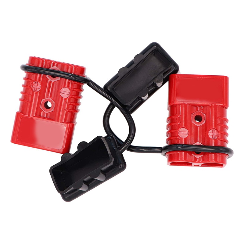 Bộ 2 Dây Cáp Kết Nối Pin 175A 1 / 0 AWG Cho Xe Hơi