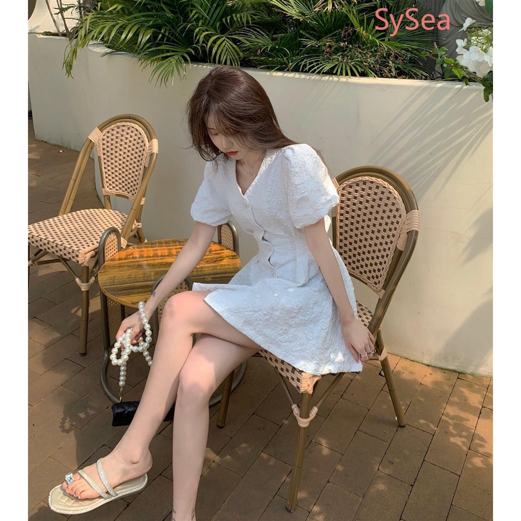 Đầm Cổ Chữ V Khoét Sâu Thời Trang Mùa Hè Có size Lớn Dành Cho Nữ