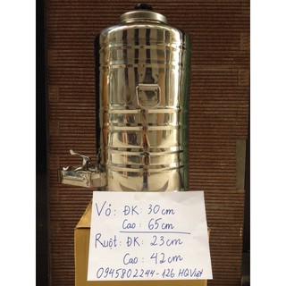 Bình inox 20l 304