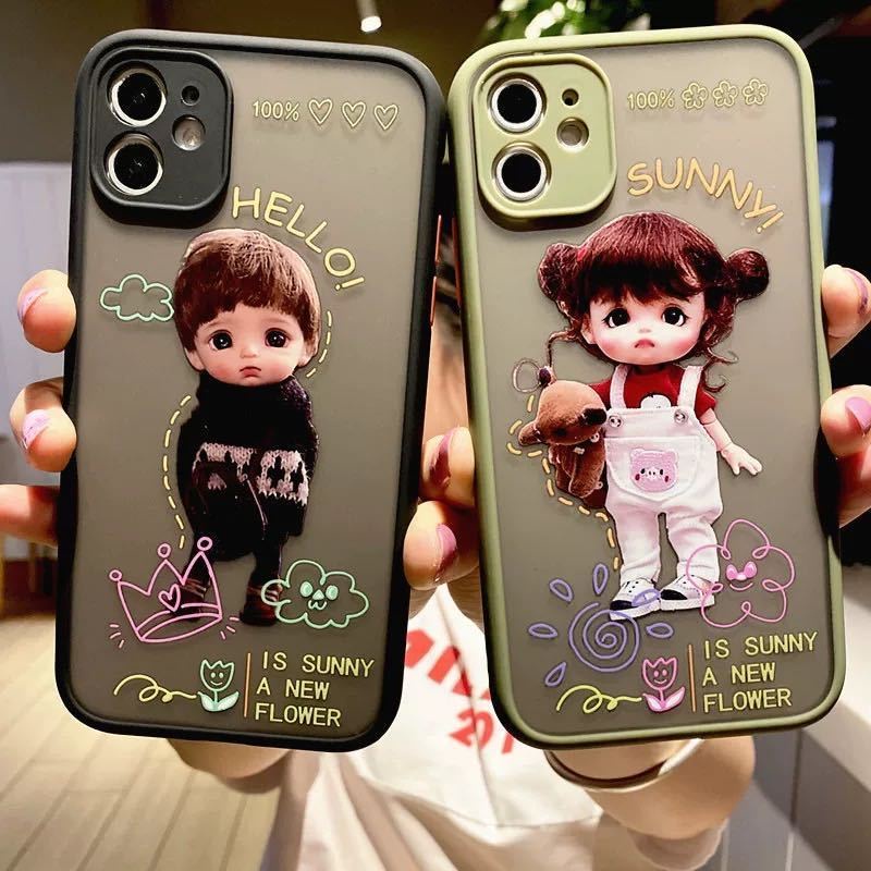 Ốp Điện Thoại Mềm Hình Cậu Bé 3D Cho IPhone 13 Pro Max 12 Pro Max 13 Mini  11 XR X XS Max 6 6s 7 8 Plus