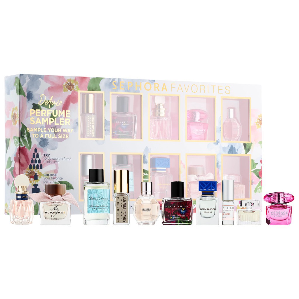 (hàng sẵn) set nước hoa SEPHORA FAVORITES Deluxe Perfume Sampler