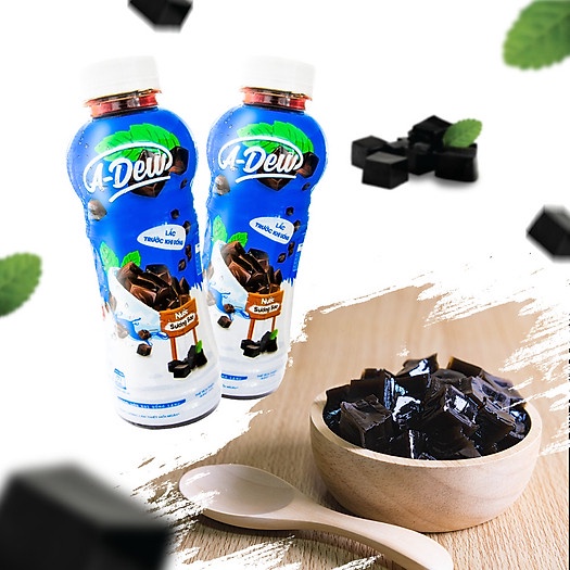 Nước Sương Sáo Có Thạch A DEW 1 Lốc