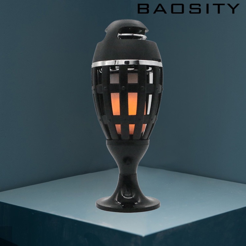 [BAOSITY*] Creative LED Bluetooth Flame Speaker USB Rechargeable Hi-Fi Sound 2000mA