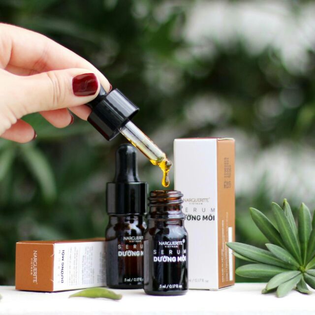 SERUM GIẢM THÂM MÔI , DƯỠNG MÔI MỀM MỊN NARGUERITE  (5ml)