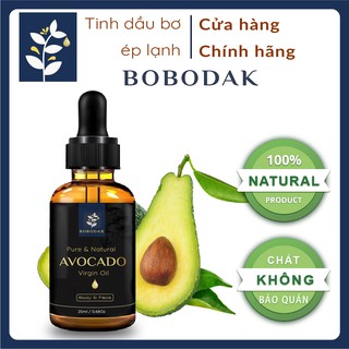 Tinh dầu bơ nguyên chất ÉP LẠNH 10ml Bobodak chất lượng cao chính hãng