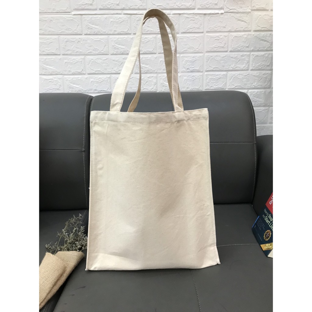 Túi vải tote, túi vải canvas trơn T12