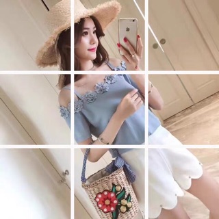 Áo len hoa.dây siêu đẹp. Sỉ 85k