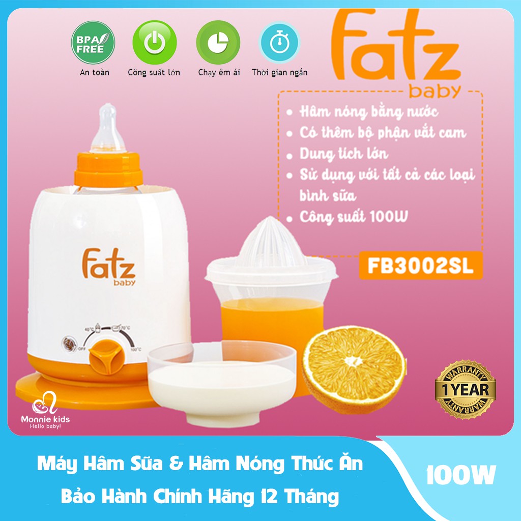 MÁY HÂM SỮA FATZ BABY FB3002SL