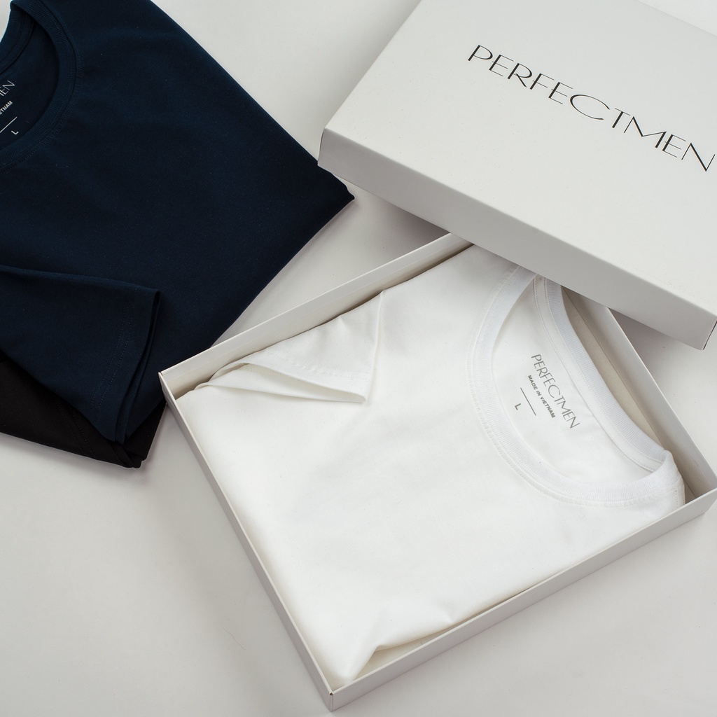 Áo Thun Trơn Nữ Unisex Form Rộng PERFECT Vải Cotton Cao Cấp Thoáng Mát Dày Dặn Chuẩn Form | BigBuy360 - bigbuy360.vn