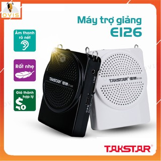 Takstar e126 - máy trợ giảng có dây khuếch đại âm thanh công suất 8w, hoạt động 12h liên tục
