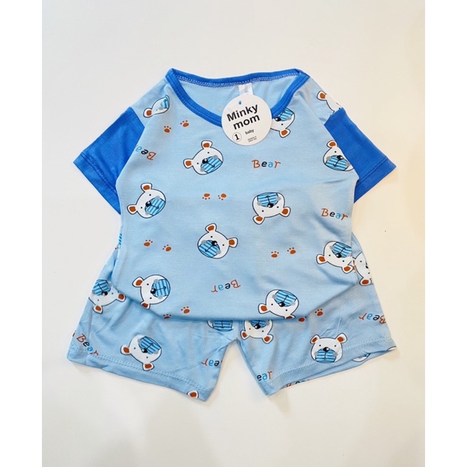 Bộ thun lạnh cho bé 6-18kg chất bao đẹp
