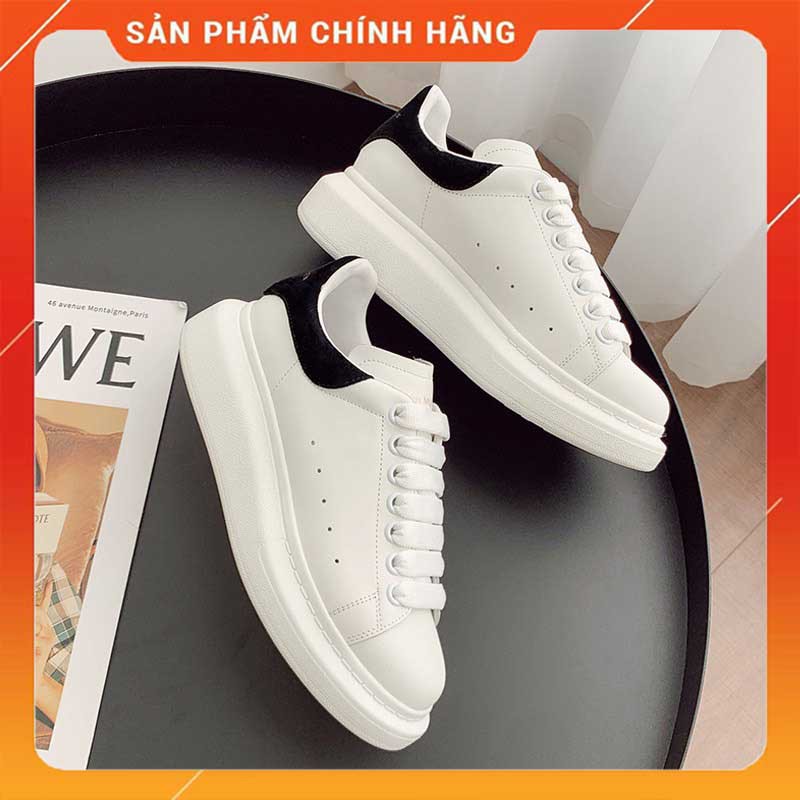 Giày Sneaker MC Gót Nhung Dây Lụa Cao Cấp Full Box Full Bill
