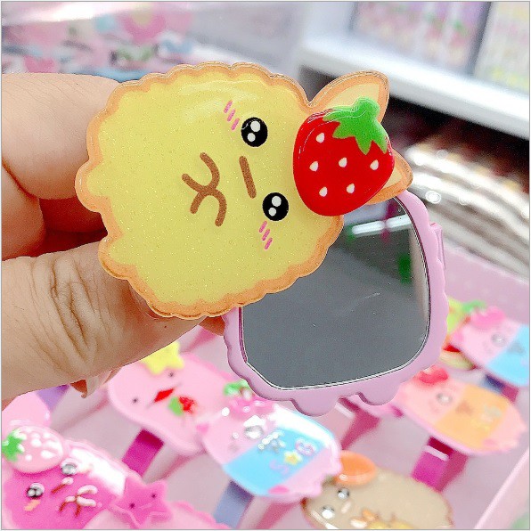 Vòng tay kèm gương ❤️FREESHIP❤️ Vòng tay hoạt hình acrylic hoàn toàn mới Phiên bản Hàn Quốc, món quà ý nghĩa A102