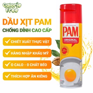 Dầu PAM ăn kiêng dạng xịt 0 calo