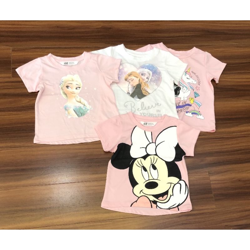 Áo thun bé gái, hàng xuất siêu đẹp, H&M