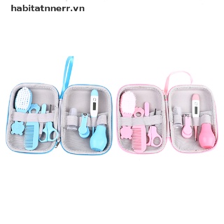 TANNER 8 PCS/Set Baby Care Hygiene Kit Scissors Portable Infant Child Healthcare Tool VN