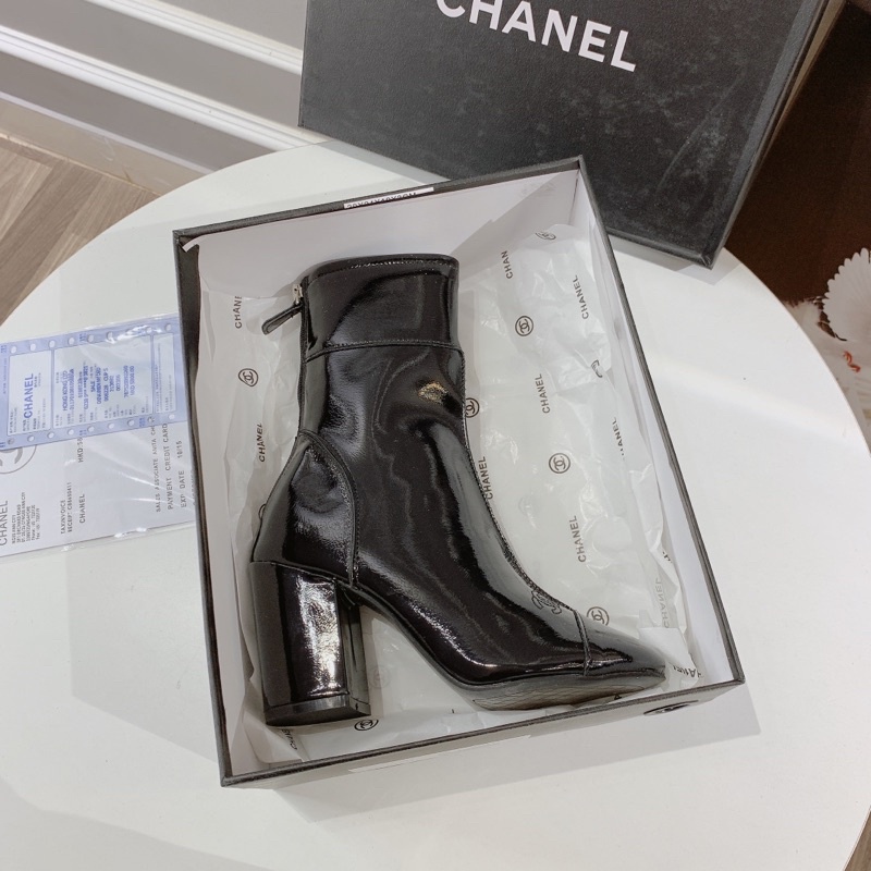 ❤️BOOTS DA BÓNG GÓT TRỤ 9cm. HÀNG QUẢNG CHÂU FULL BOX
