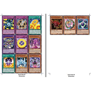 [BÀI IN] Yugioh Deck The Dark Side Of Dimensions