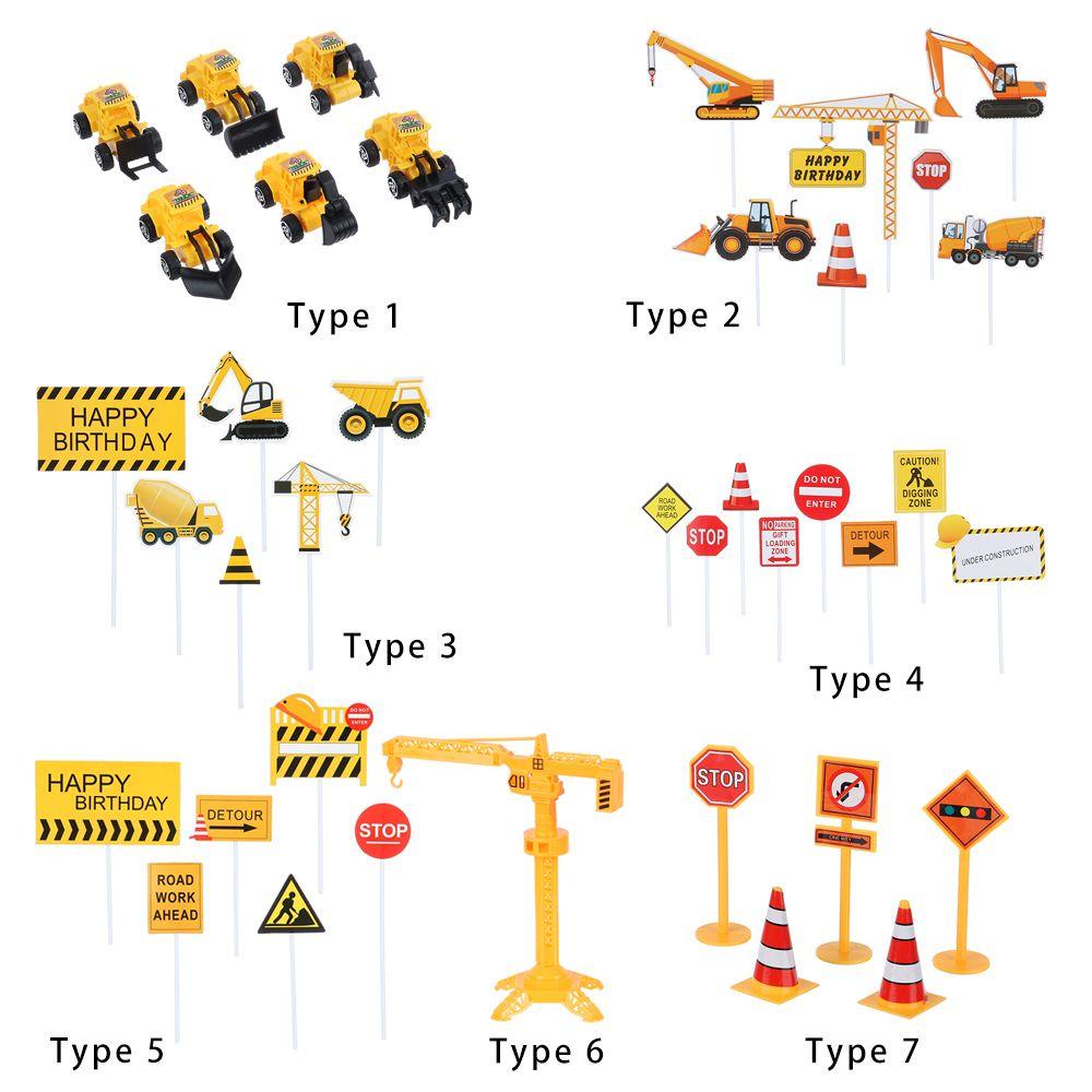 WATTLE Cây Cắm Trang Trí Bánh Kem Sinh Nhật Mini Cho Bé Trai