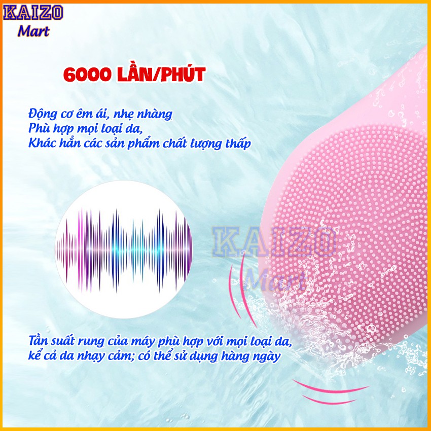Máy rửa mặt Mianz Store công nghệ mới TẶNG QUẤN ĐẦU - BH 06 THÁNG – Rửa mặt – Massage nâng cơ hiệu quả | BigBuy360 - bigbuy360.vn