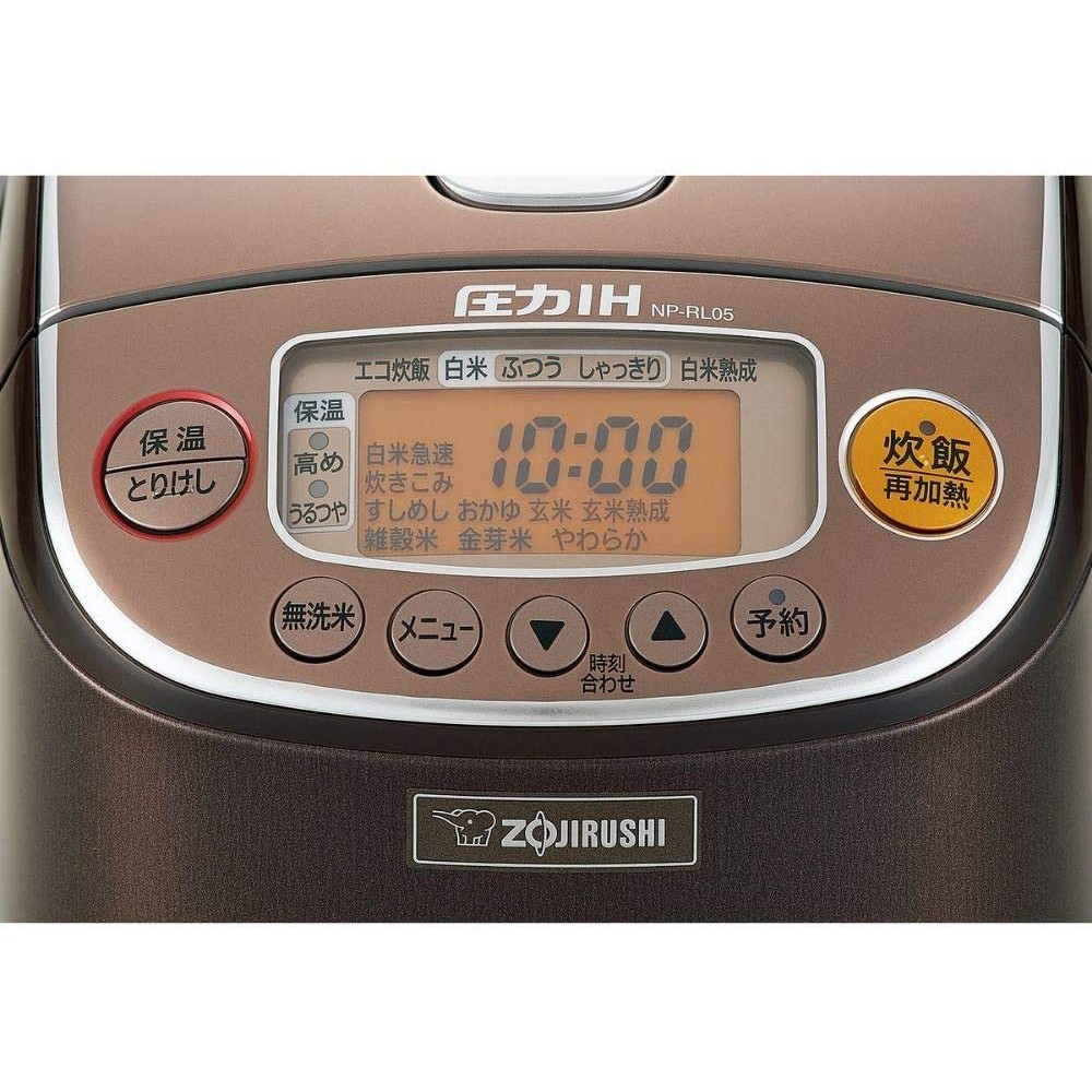 Nồi cơm điện Cao Tần Áp Suất 0.54 L Zojirushi NP-RM05 - Made In Japan. Điện 100V.