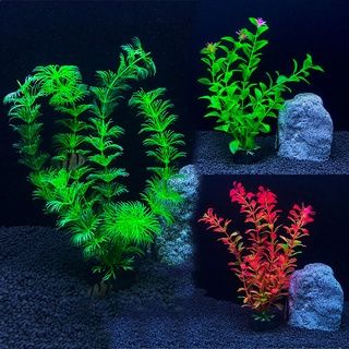 Cây cỏ giả 20cm trang trí bể cá