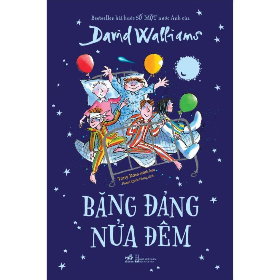 Sách - Tác phẩm hài hước siêu hấp dẫn nhà văn thiếu nhi David Walliams: Băng đảng nửa đêm [Nhã Nam]