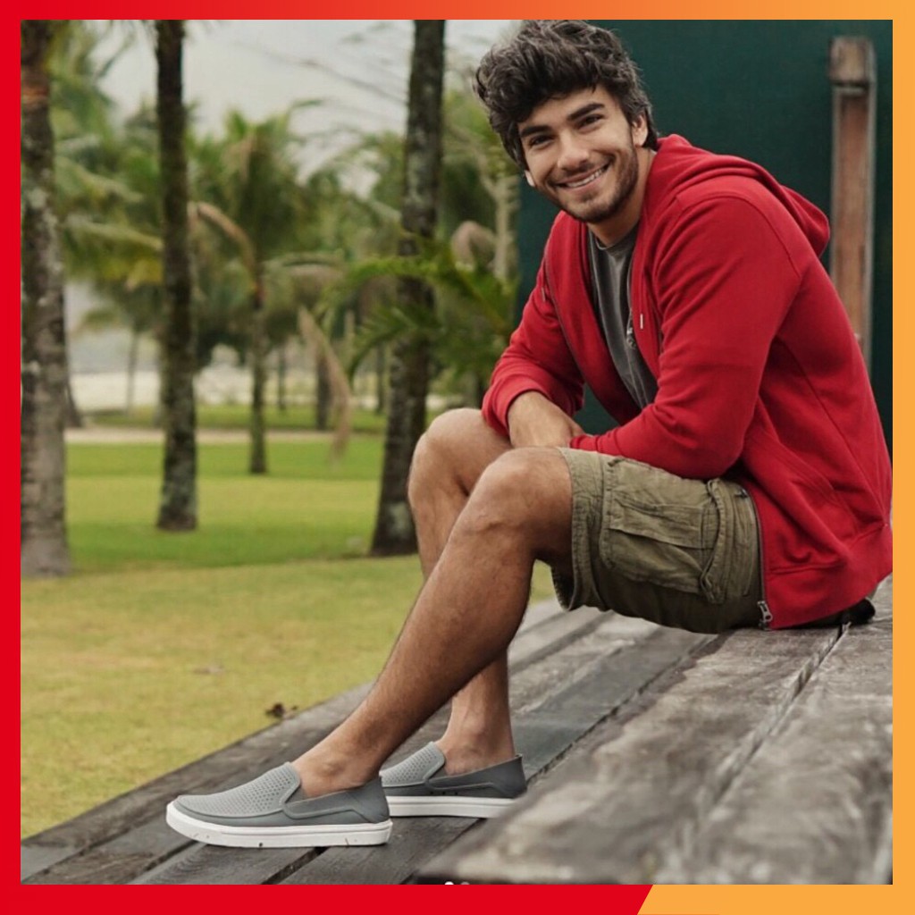 Giày Lười Nam - Giày Nhựa Nam Roka Citilane Đi Biển, Đi Mưa Chống Nước Thời Trang