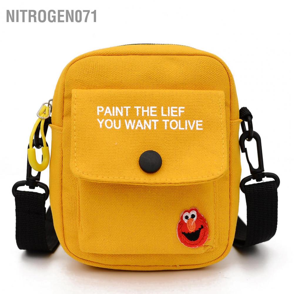 Túi đeo chéo Nitrogen071 mini dễ thương vải Hàn Quốc