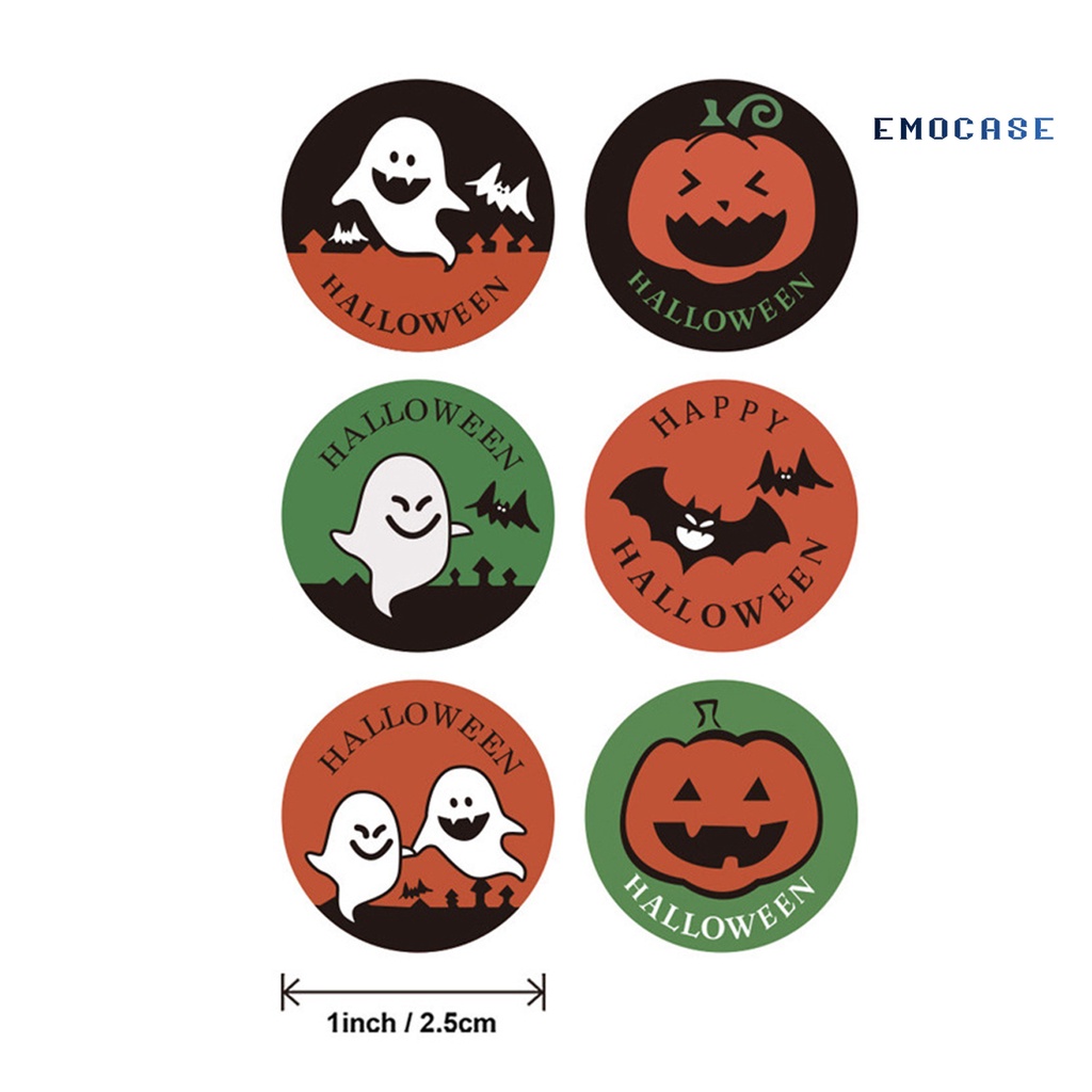 1 Cuộn Sticker Dán Trang Trí Giáng Sinh Tự Dính Nhiều Họa Tiết