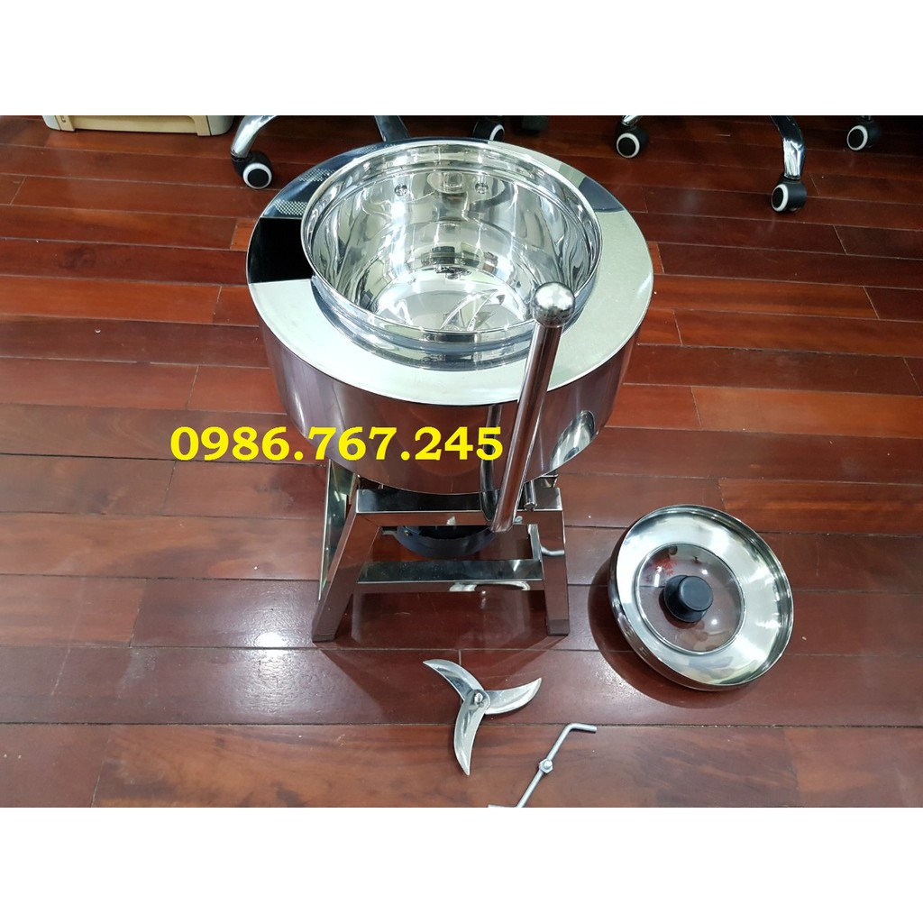 Máy xay giò inox chân A 2kg/mẻ giá siêu tốt