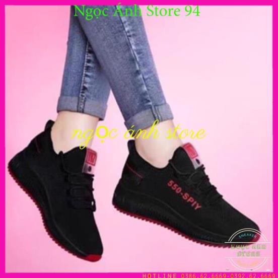 Giày sneaker, giày thể thao màu đen và trắng nam nữ đi đẹp full size