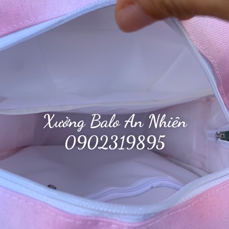 Balo Thời Trang Local Brand Degrey Loang Hồng | Chuẩn Cao Cấp Chống Nước