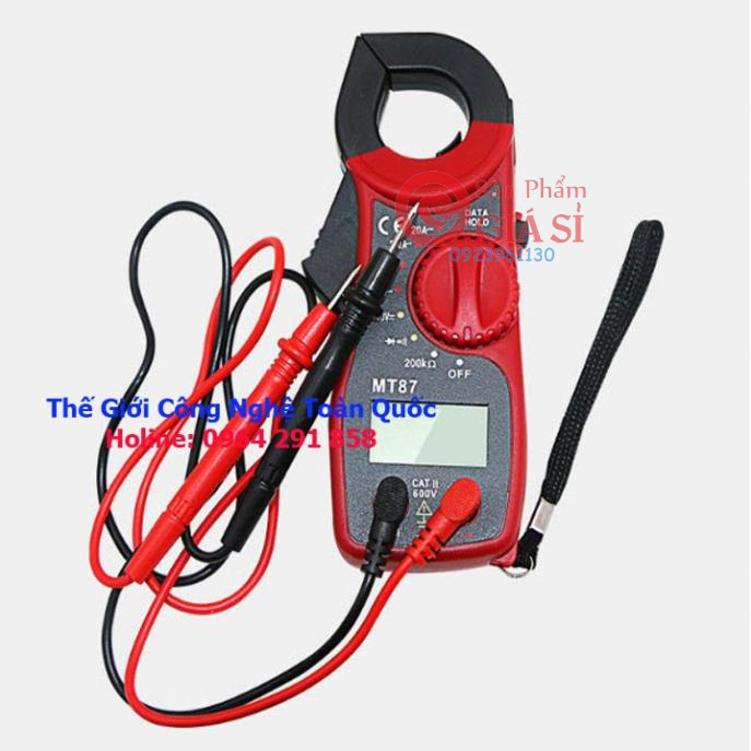 đồng hồ vạn năng kẹp dòng đo dòng điện - đồng hồ ampe kim tặng kèm pin HTP_MT87 ❤️freeship❤️