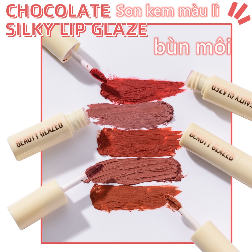 Son môi BEAUTY GLAZED chất son mềm mượt siêu nhẹ