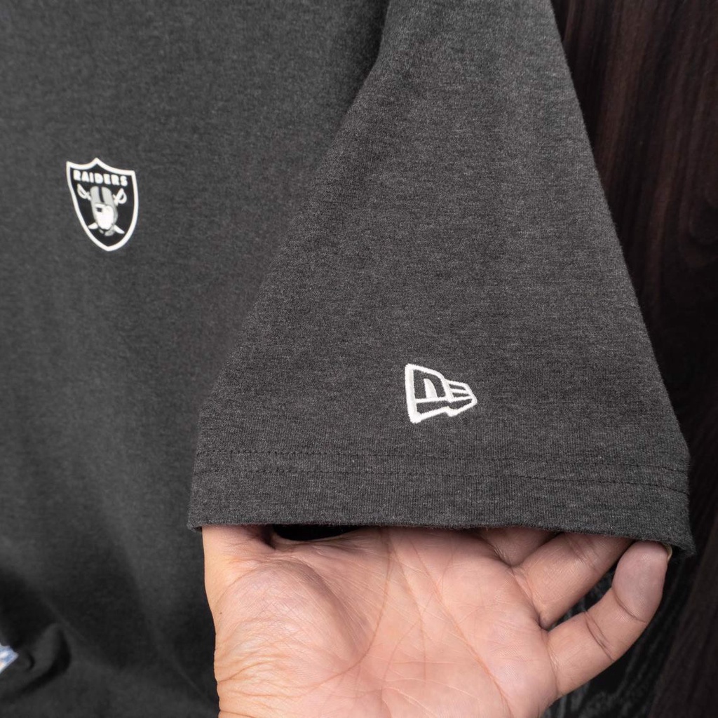 Áo thun New Era Raiders màu Xám