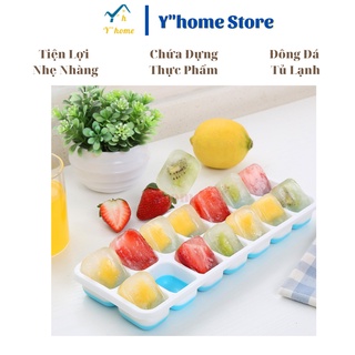 Hộp đựng thực phẩm tủ lạnh silicon, khay đựng đá tủ lạnh, Khay silicon chứa thức ăn làm lạnh