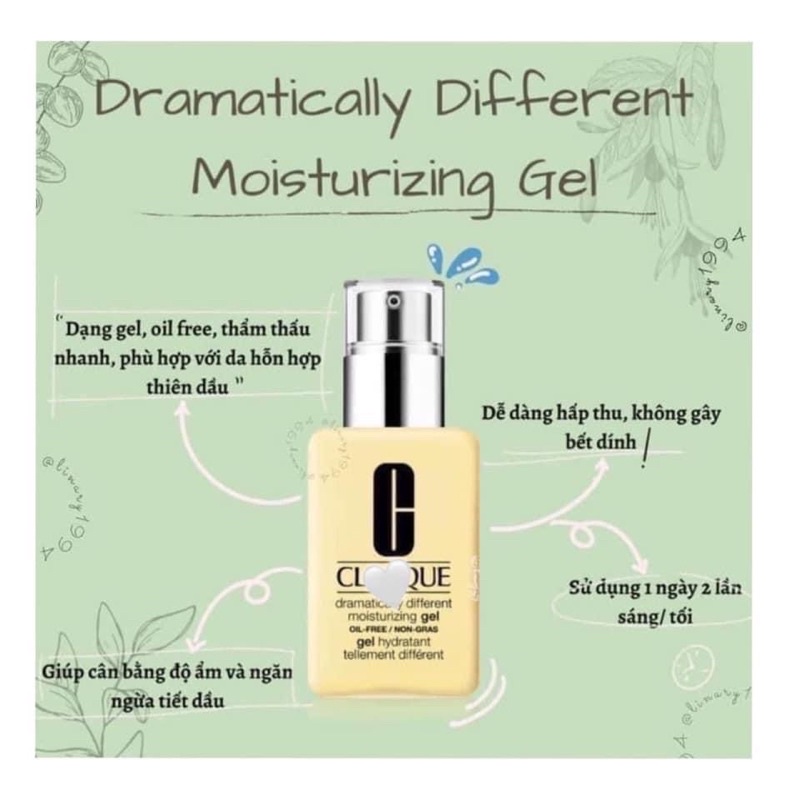 Kem dưỡng Clinique gel vàng