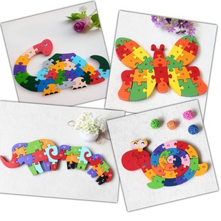 Đồ Chơi Ghép Hình Mặt Chữ Và Mặt Số Tư Duy LoGic